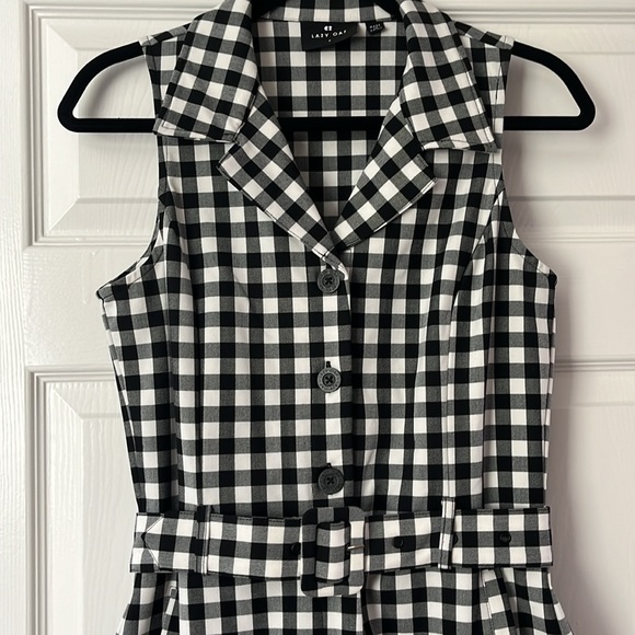 Lazy oaf gingham romper - Picture 2 of 7
